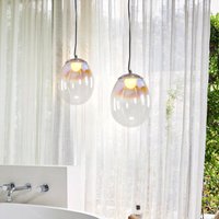 ‍Elegant Nebula Coloured Glass Pendant Light (90% off)