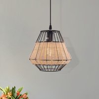 ‍Hexagonal Woven Pendant Light for Natural Warmth and Modern Style (90% off)