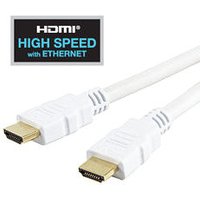 10m White HDMI Cable High Speed with Ethernet 1.4 2.0
