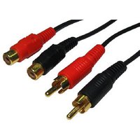 10m 2x Phono Extension Cable