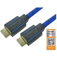 5m Premium Certified HDMI Cable 18Gbps 4k 60Hz Blue