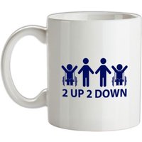 2 Up 2 Down mug.