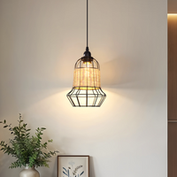 ‍Basket-Inspired Bar Pendant Light Natural Rattan Pendant Lighting (90% off)