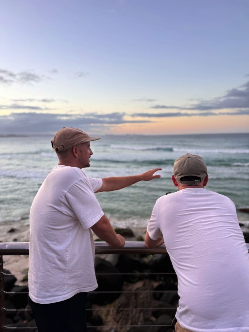 looking out to sea in australia