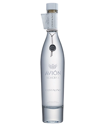 Avión Reserva Cristalino is a go-to tequila, according to bartenders.