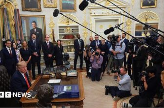 Trump says he is banning CNN, Politico and MS NOW from White House