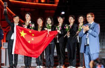 Clear win for China in Women’s Chess Olympiad, while Kazakhstan and India complete the podium