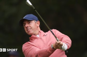 BMW PGA Championship: Eagle leaves Rory McIlroy two off the lead at Wentworth