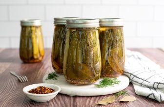 Shelf-Stable Dill Pickle Spears for Winter Snacking