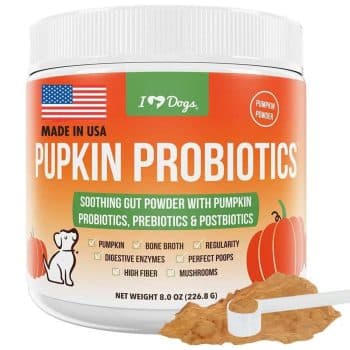 iHeartDogs Pupkin™ Probiotics, Prebiotics, & Postbiotics for Dogs with Pumpkin