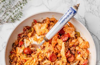 Dirty Cabbage – Smoky Beef & Sausage Skillet