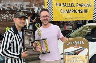 Drivers showed off their parallel parking chops in Pittsburgh. The winner did it in 6 seconds
