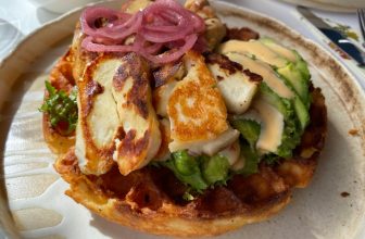 Gluten free waffles at Coffee and…? on Abbeydale Road – Steeliac