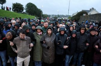 Tensions run high in Northern Ireland after contentious march given go-ahead