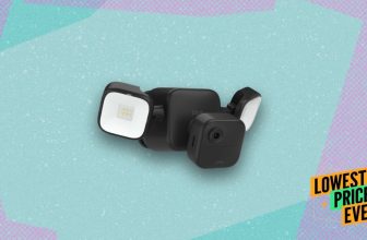 The Blink Outdoor 4 Floodlight Camera Is Just $40 Right Now