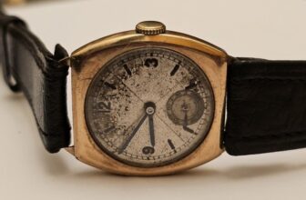 Vintage Rolex 9ct Gold Watch
