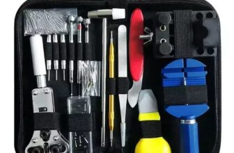 147PCS Watch Repair Tool Kit Back Case Opener Remover Spring Pin Bars Watchmaker