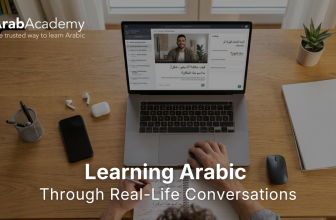 Learning Arabic Through Real-Life Conversations