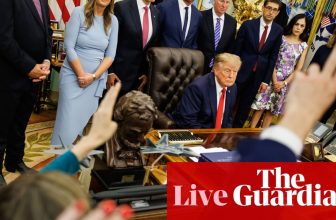JD Vance says Trump’s White House media ban is ‘totally appropriate’ as networks halt TV pool coverage in response – live | Trump administration