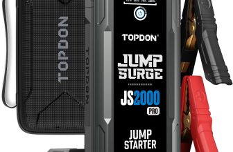 TOPDON JS2000 Pro Portable Car Battery Jump Starter 2500A 16000mAh