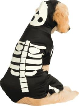 Rubies Glow in The Dark Skeleton Pet Costume