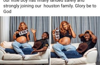 Polygamous Ghanaian man shares maternity photos with his two wives