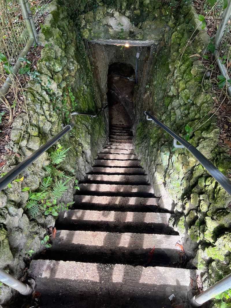 A Staircase With a Low Ceiling