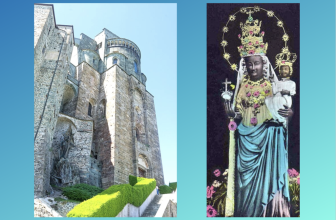 The Black Madonna and the Archangel Michael