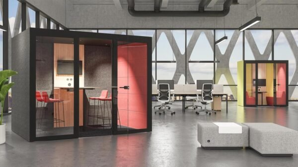 Five Reasons Acoustic Pods Improve Office Productivity