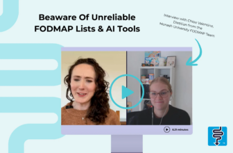 Beware Of Unreliable FODMAP PDFs And AI Tools