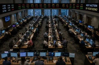 US treasury sells $44 billion of 7 year notes at a high yield of 5.085%