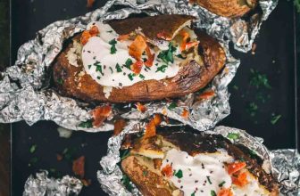 Campfire Baked Potatoes – Girl Carnivore
