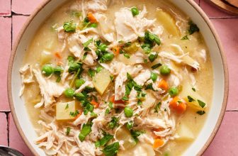 Cozy Chicken Pot Pie Soup (Gluten + Dairy Free)