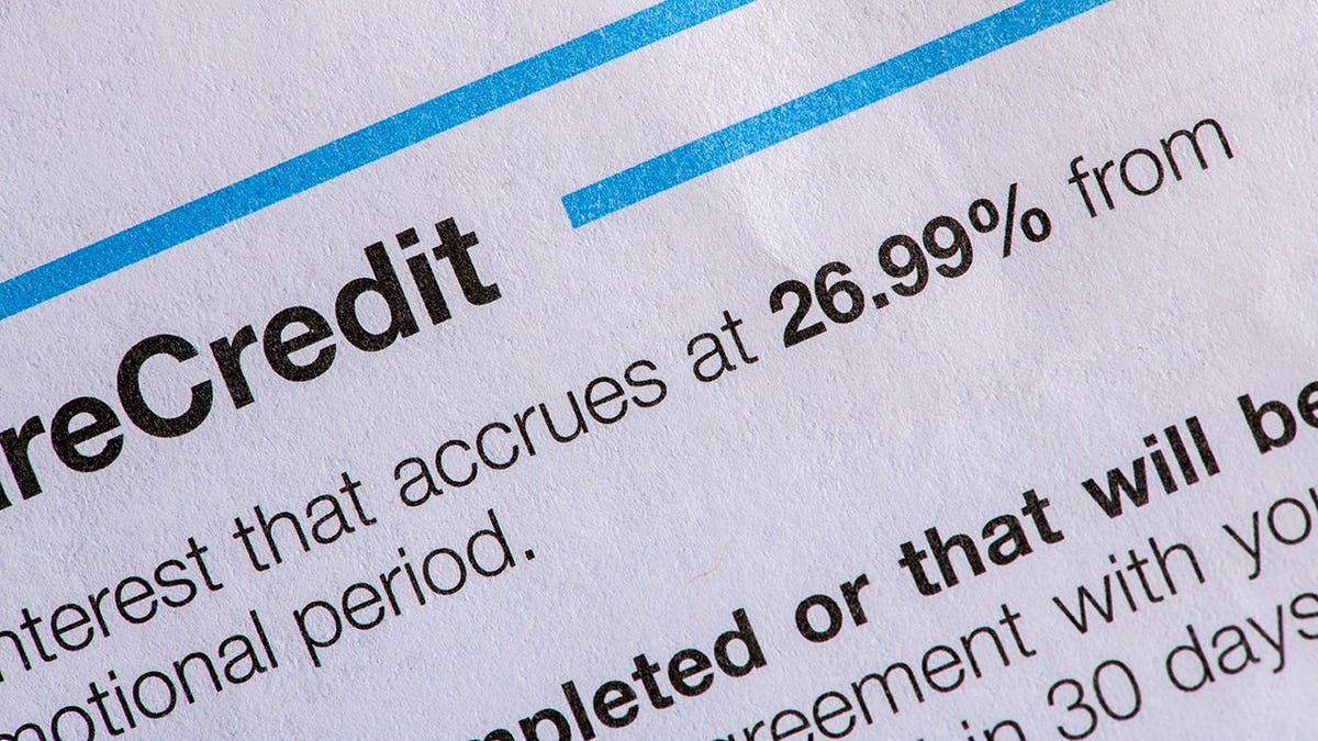 Credit report form.