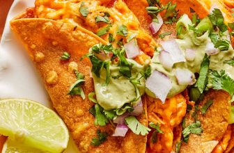 Crispy Buffalo Chicken Tacos (Baked in 30 Minutes)