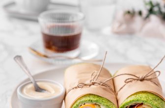 High-protein zucchini club sandwich wrap