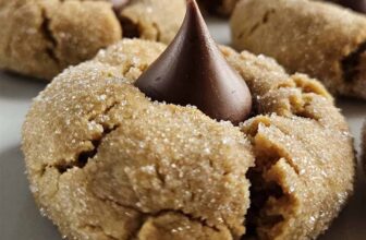 The Best Sourdough Peanut Butter Blossoms