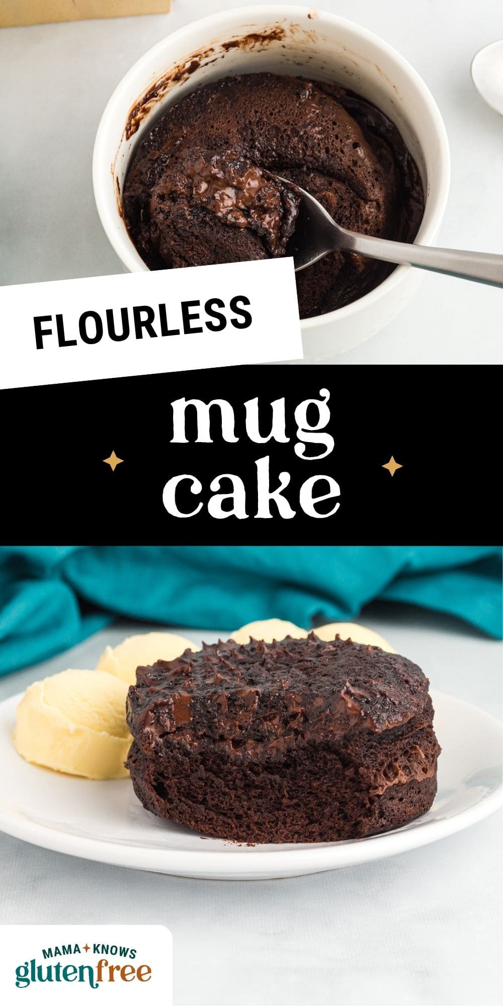 flourless chocolate mug cake