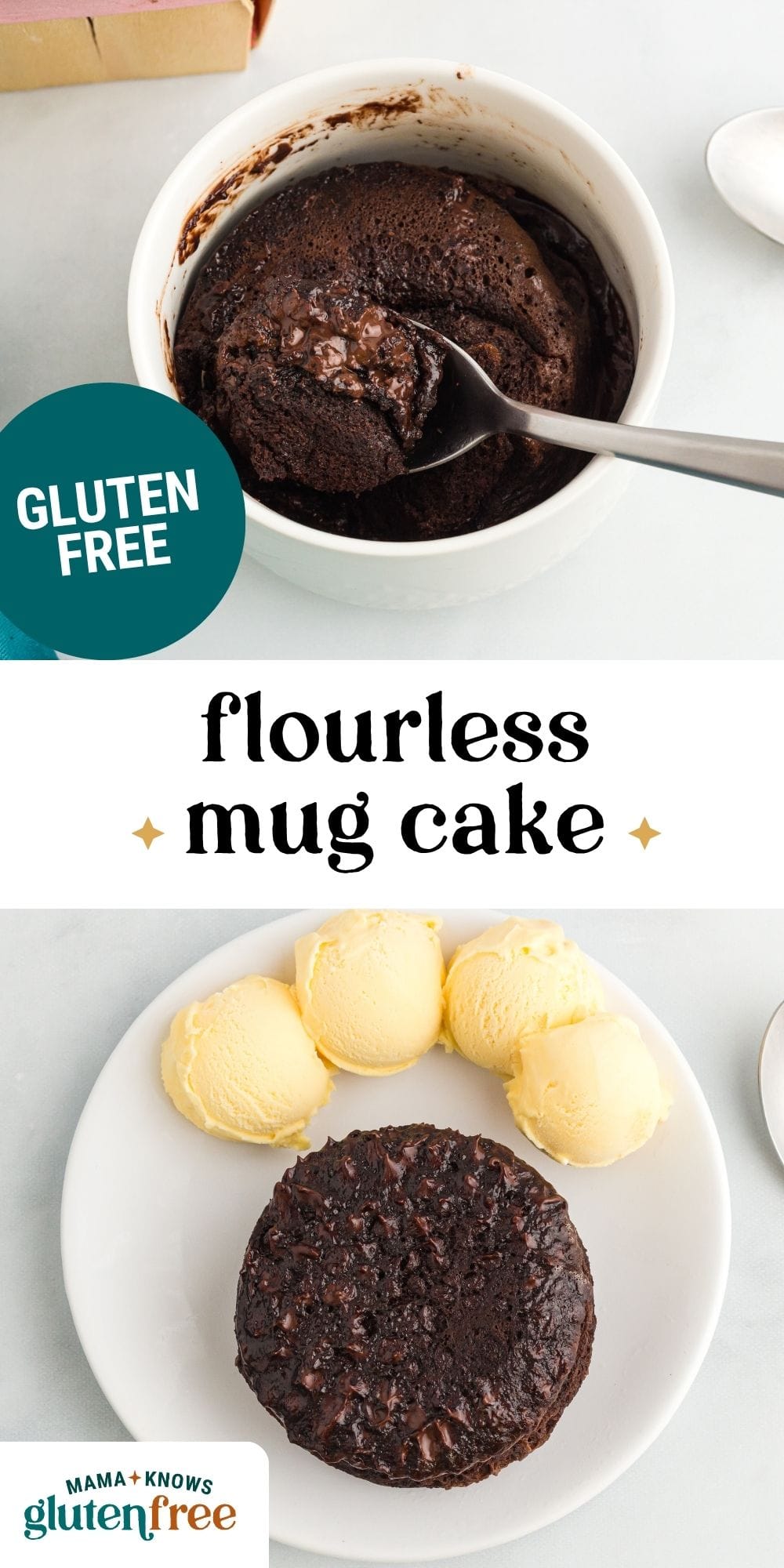 flourless chocolate mug cake