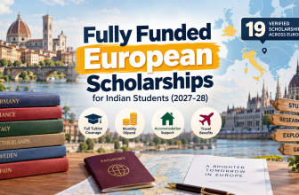 19 Fully Funded European Scholarships for Indian Students 2027-28