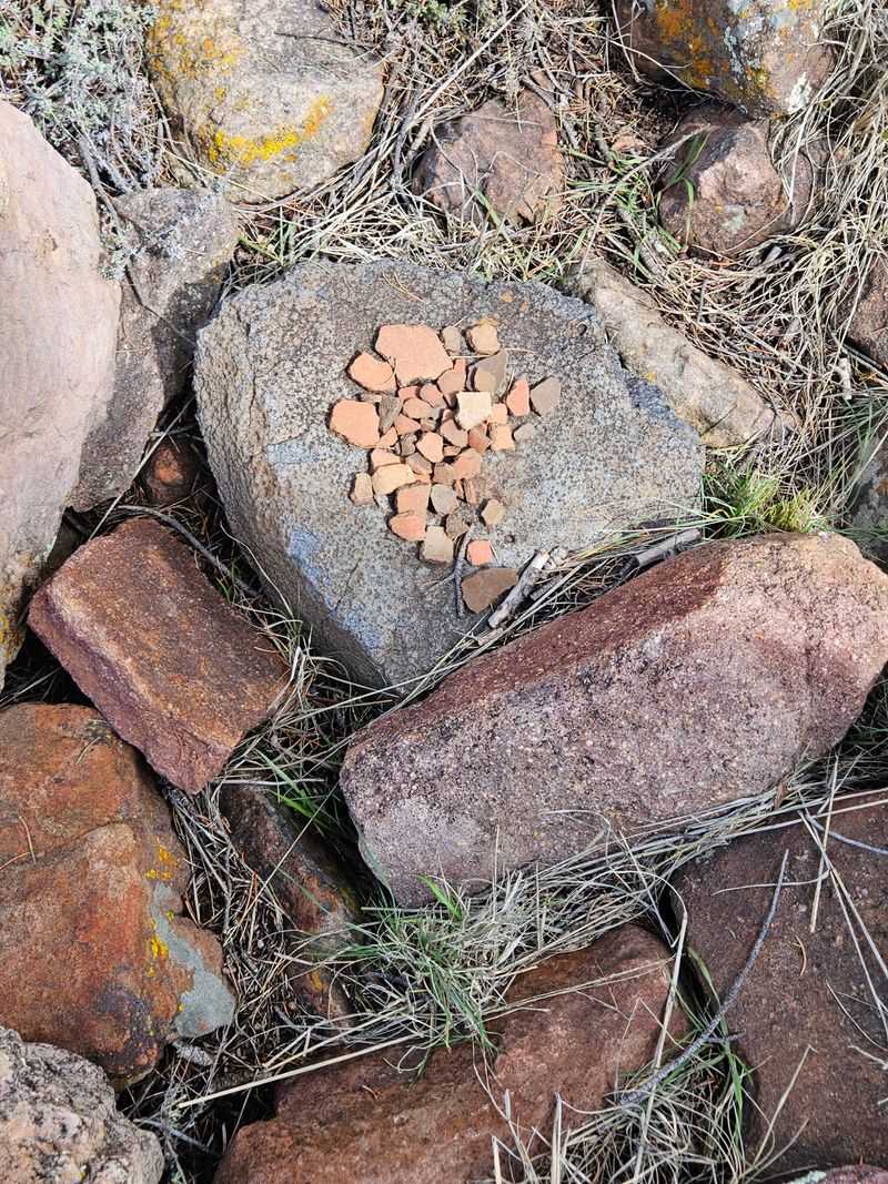 Genuine Pottery Fragments Underfoot