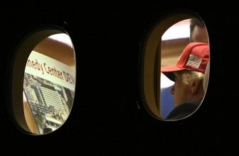 Trump seen reading plans for Kennedy Center ‘DEMOLITION’