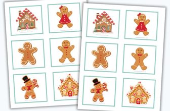 Gingerbread Man Matching Cards – The Purposeful Nest