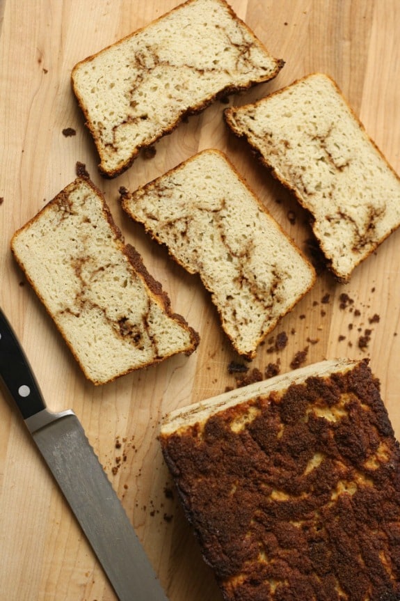 Gluten-Free Cinnamon Swirl Bread No Gluten No Problem