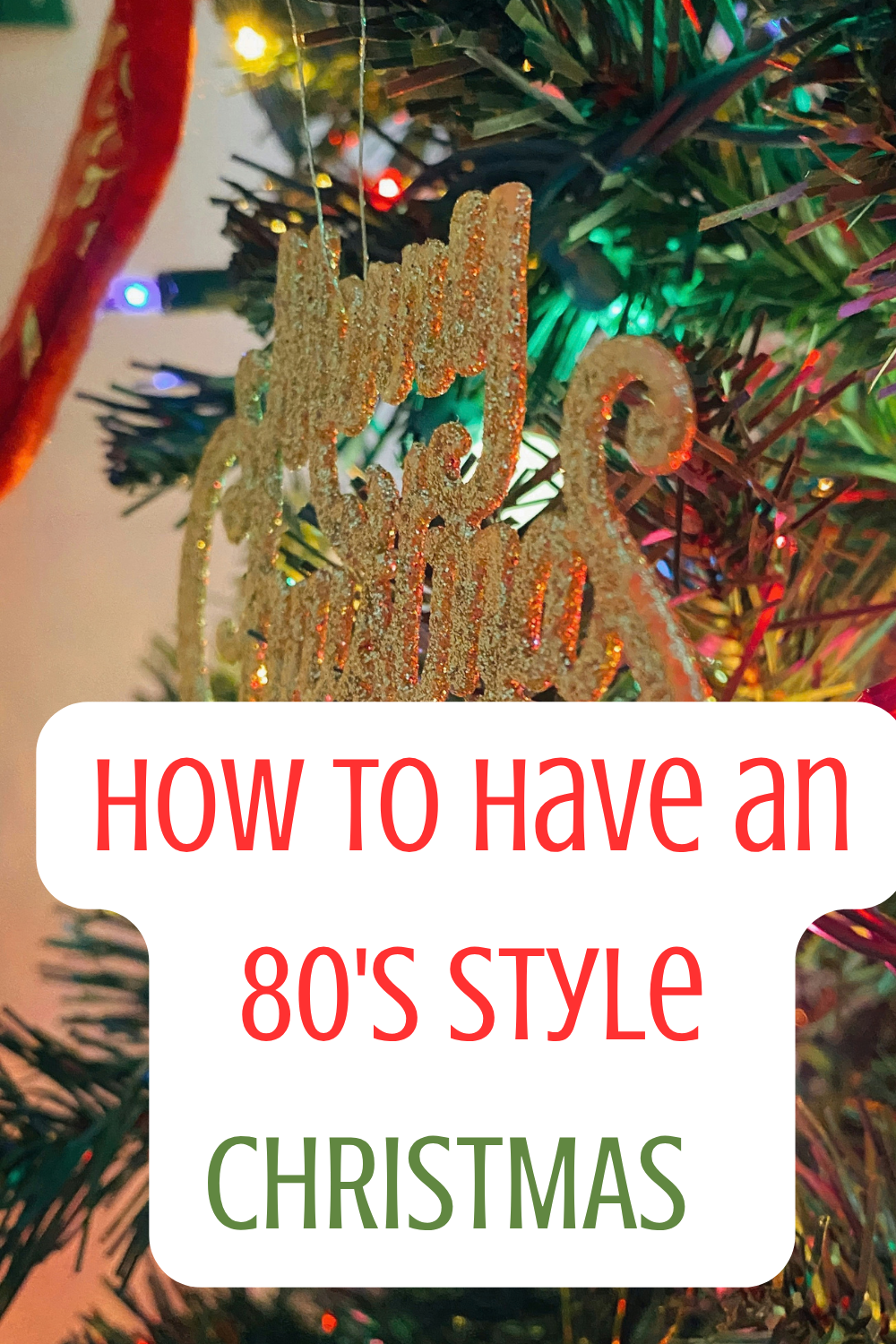 80s style Christmas