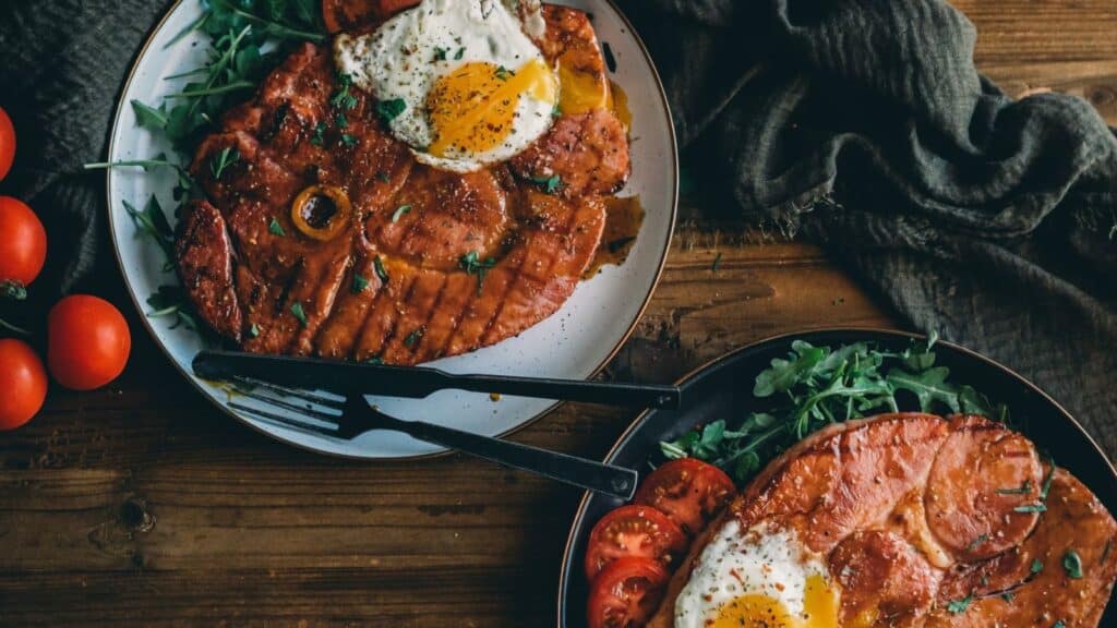 Grilled Ham Steaks