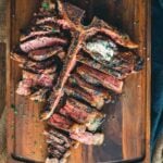 Grilled t-bone steak