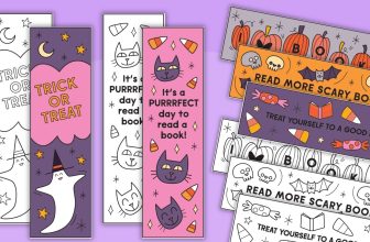 Free Halloween Bookmarks for Spooky Season