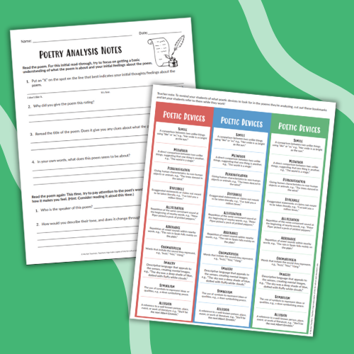 creative english activities poetry worksheets and bookmarks creative english activities for students like poetry worksheet and poetry bookmark examples