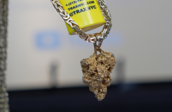 TraxNYC Cast a Real Cannabis Nug in Solid Gold. The Flower Vanished. The Shape Didn’t.